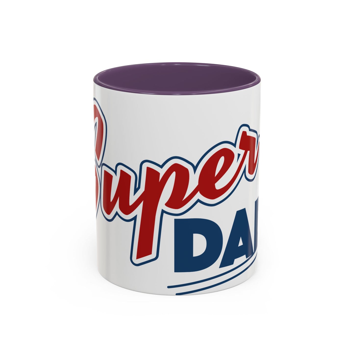 Super Dad Accent Coffee Mug — Father's Day Gift, 11/15oz