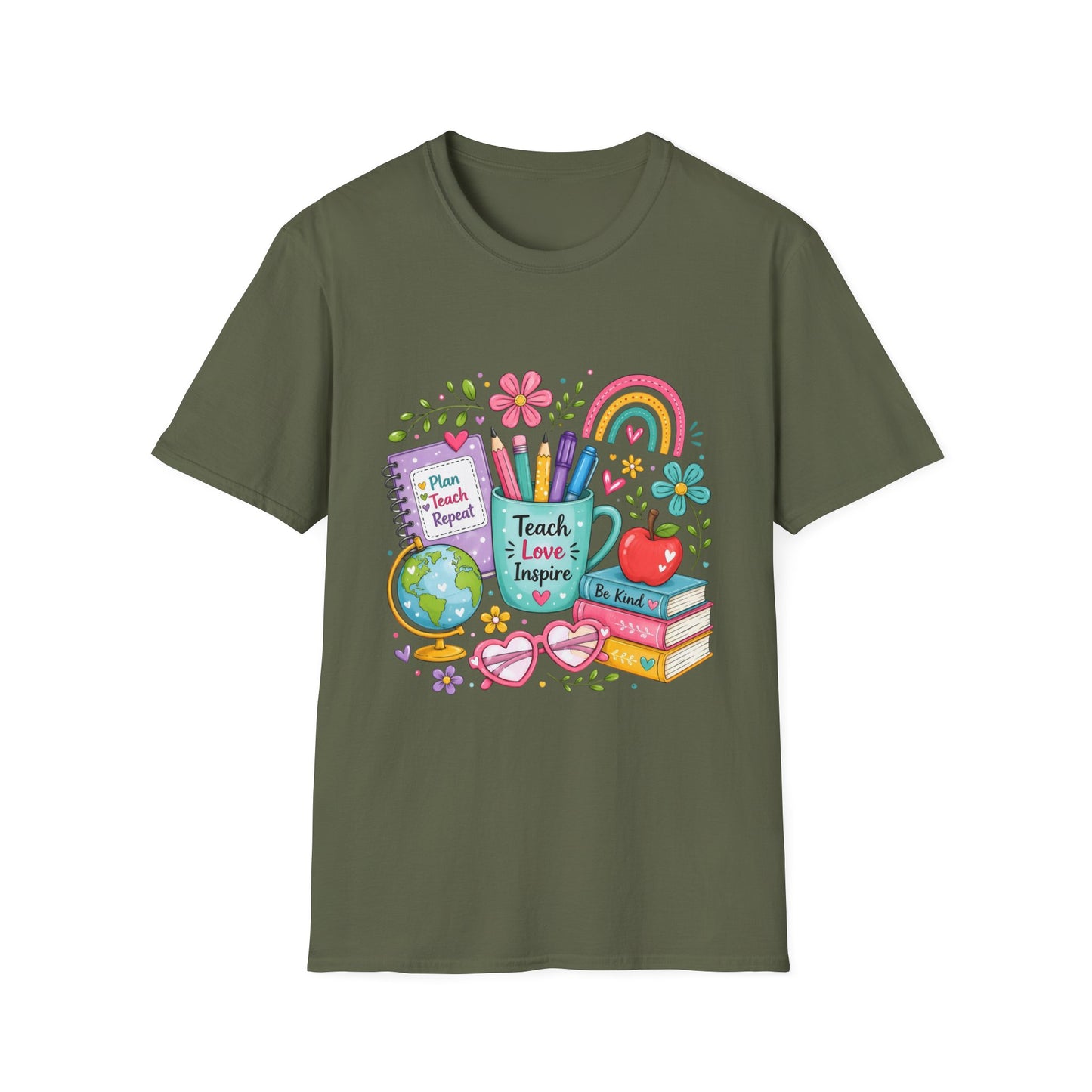Teach Love Repeat T-Shirt