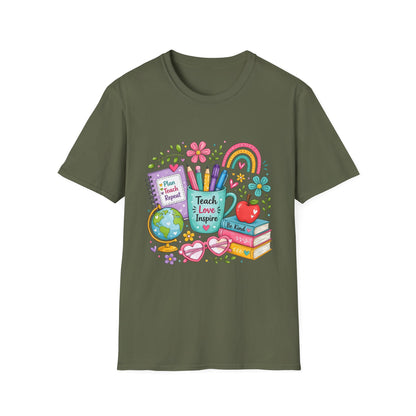 Teach Love Repeat T-Shirt