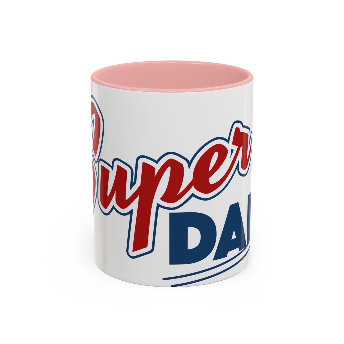 Super Dad Accent Coffee Mug — Father's Day Gift, 11/15oz