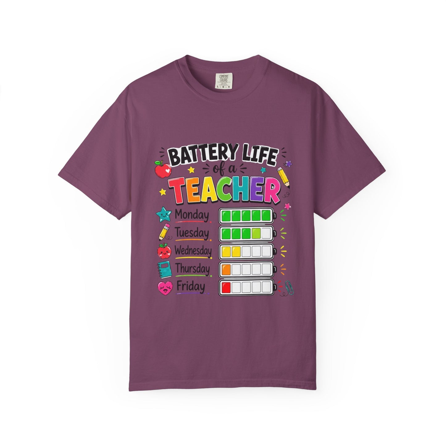 Teacher Battery Life T-Shirt