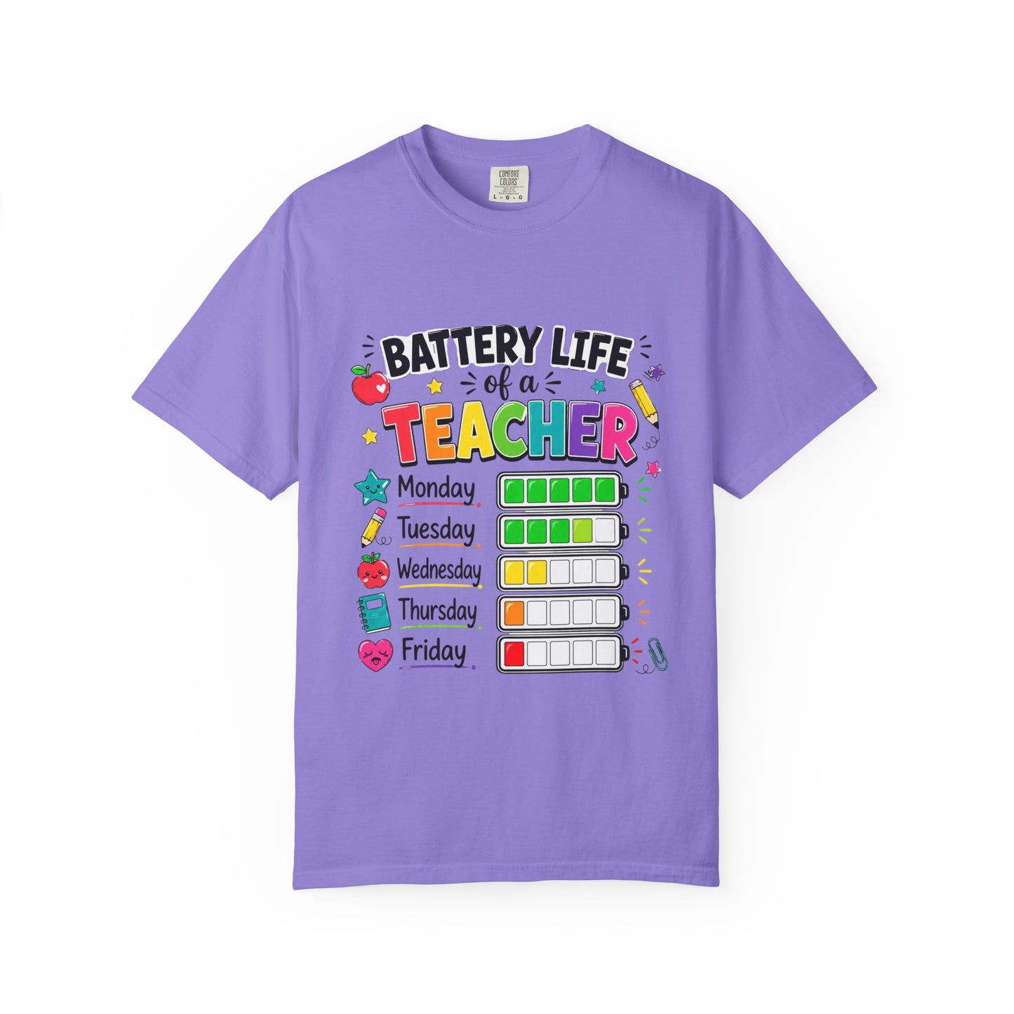 Teacher Battery Life T-Shirt
