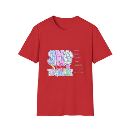 She Is Stronger Graphic T-Shirt