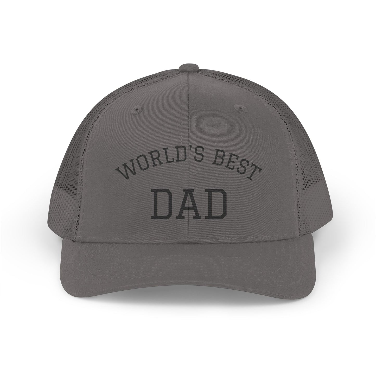 World's Best Dad Trucker Hat — Retro Mesh Cap for Father's Day