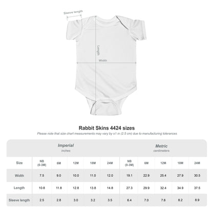 Infant Bodysuit "MOM" Patriotic Stars & Stripes Baby Onesie — 4th of July, Newborn Gift