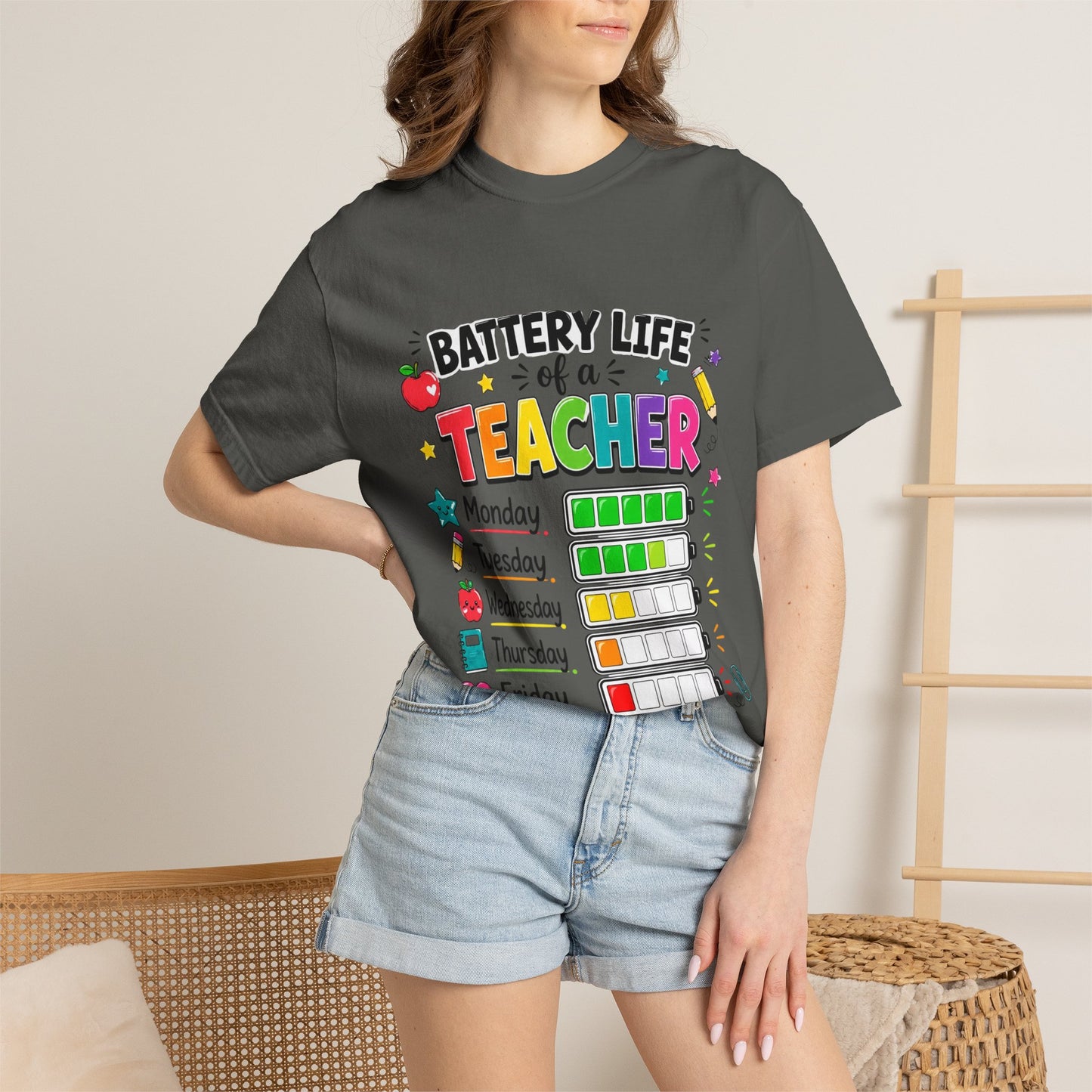 Teacher Battery Life T-Shirt
