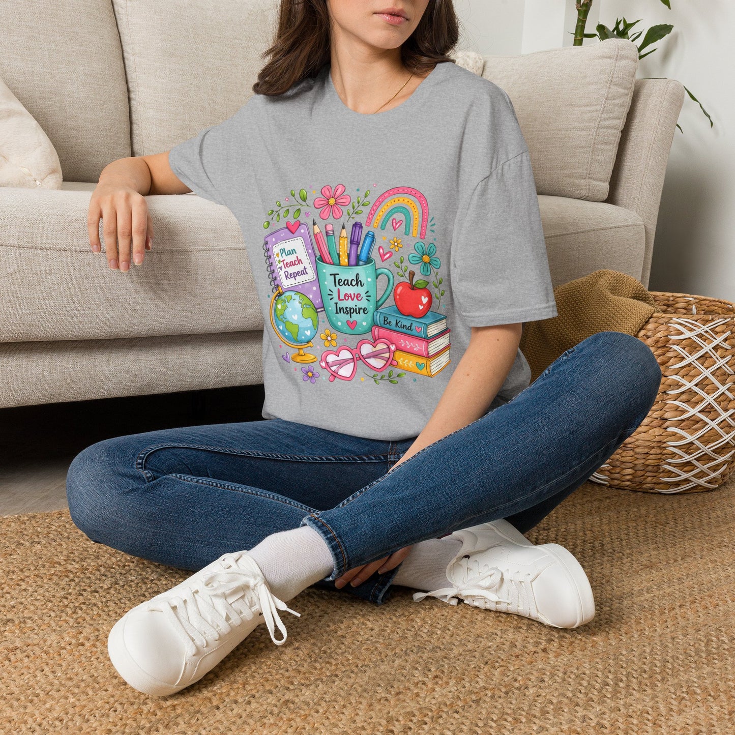 Teach Love Repeat T-Shirt