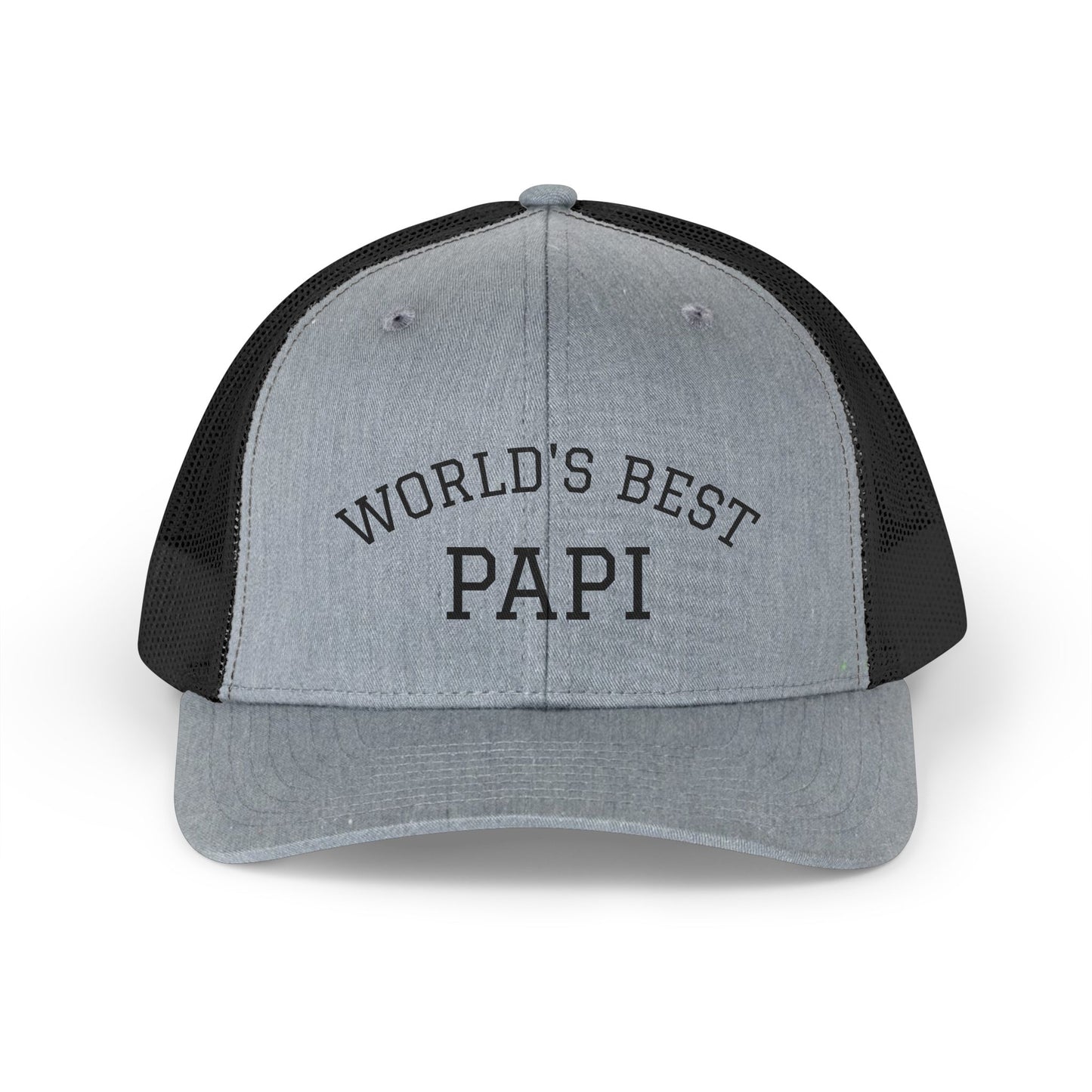 World's Best Papi Trucker Hat