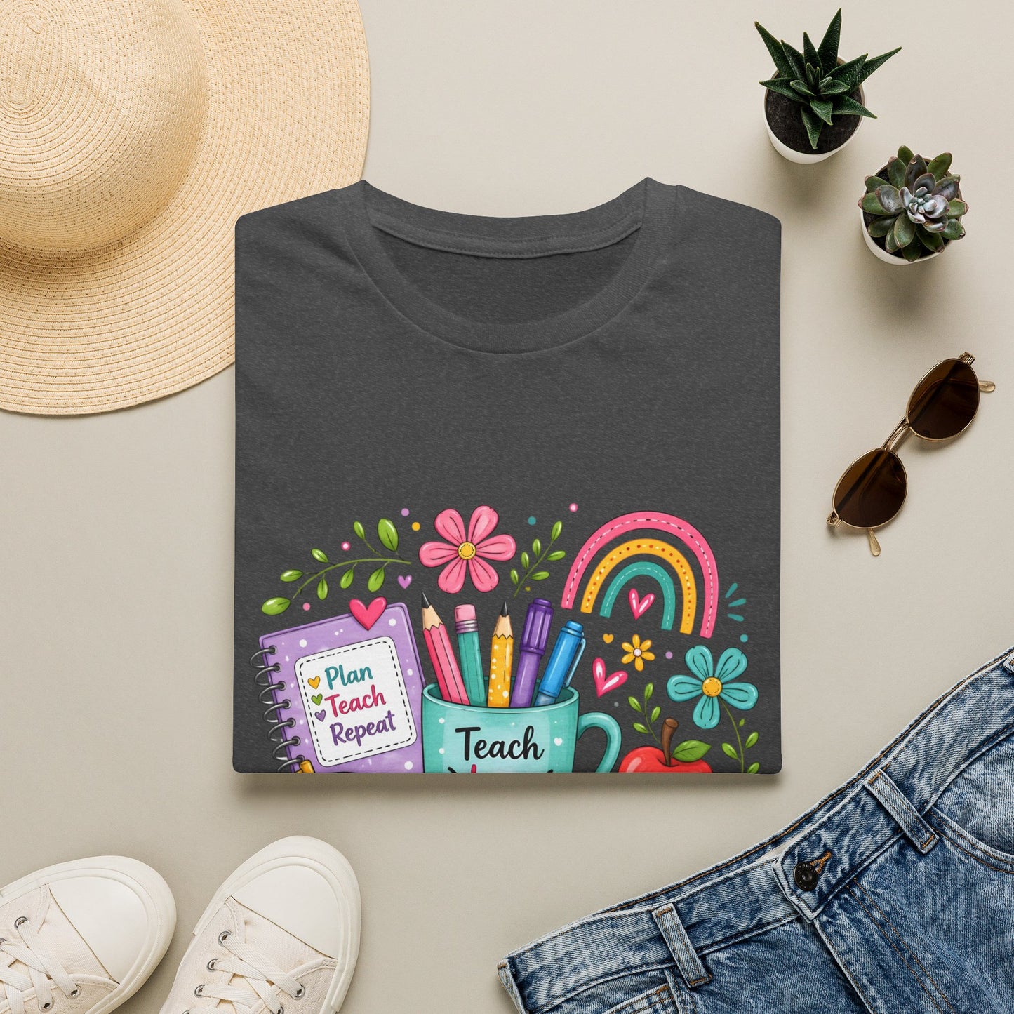 Teach Love Repeat T-Shirt