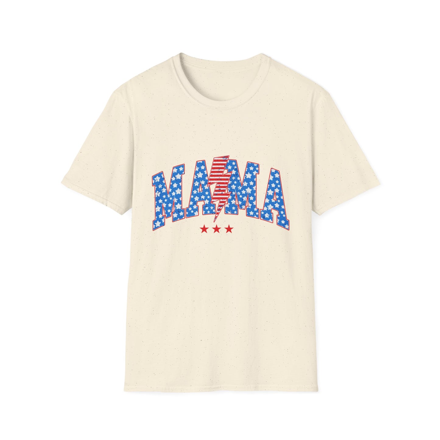 Mama T-Shirt — Patriotic USA Stars & Stripes Fourth of July Tee