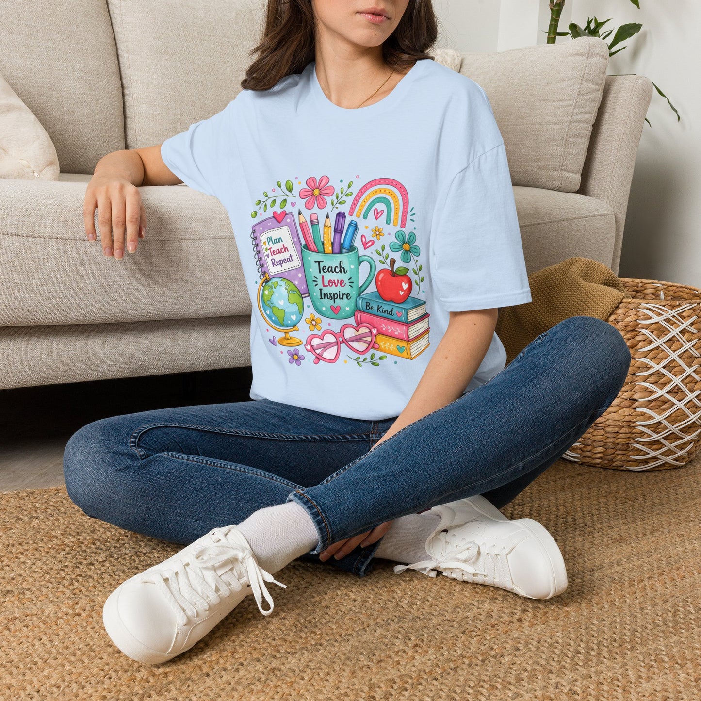 Teach Love Repeat T-Shirt