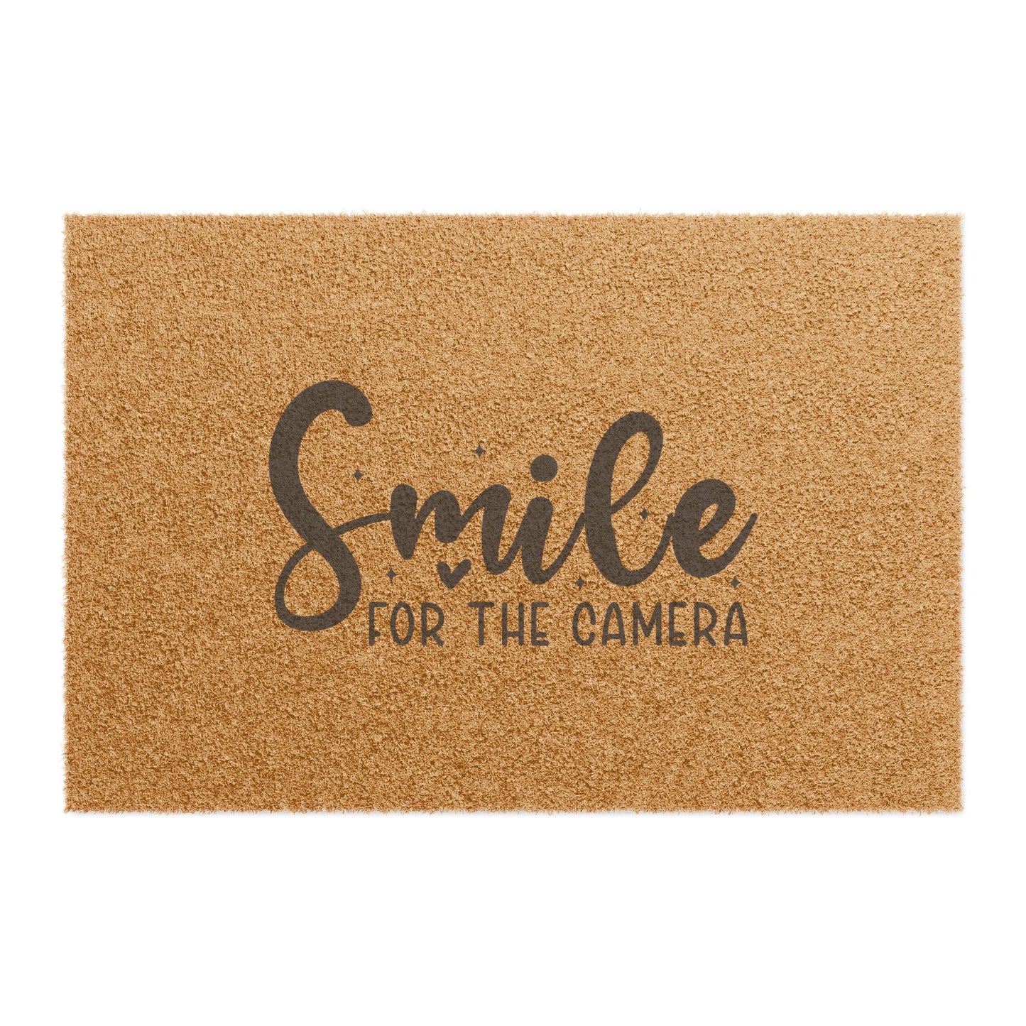 Smile for the Camera Doormat – Fun Welcome Entrance Mat