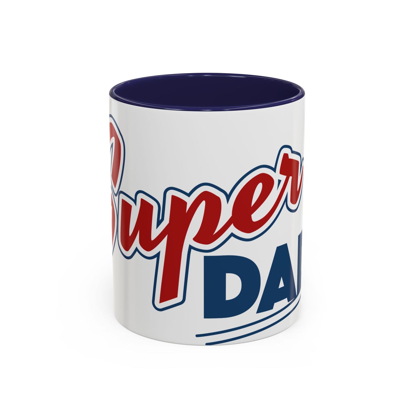 Super Dad Accent Coffee Mug — Father's Day Gift, 11/15oz