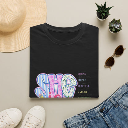 She Is Stronger Graphic T-Shirt