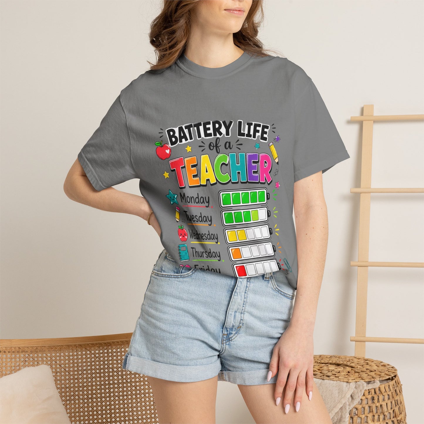 Teacher Battery Life T-Shirt