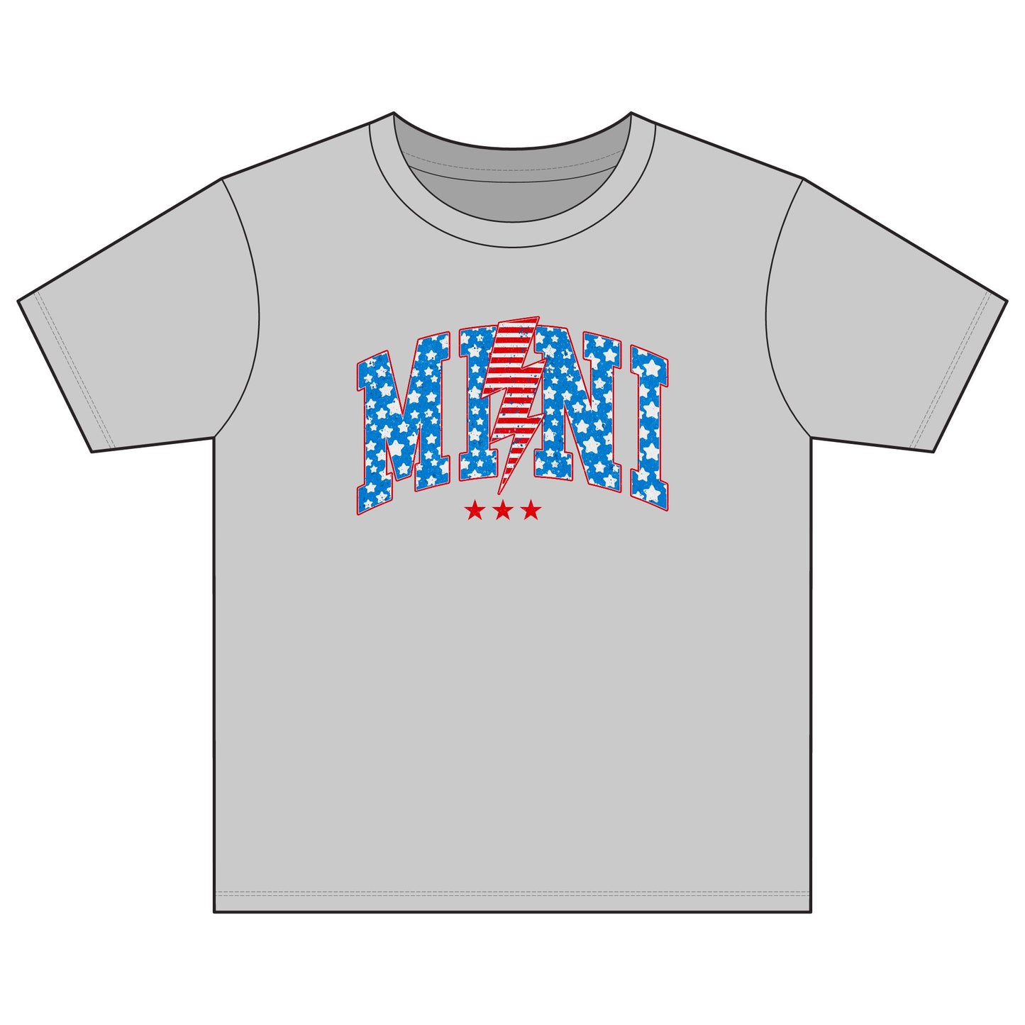 Youth Miami Flag Tee — Kids Patriotic Miami Florida Shirt