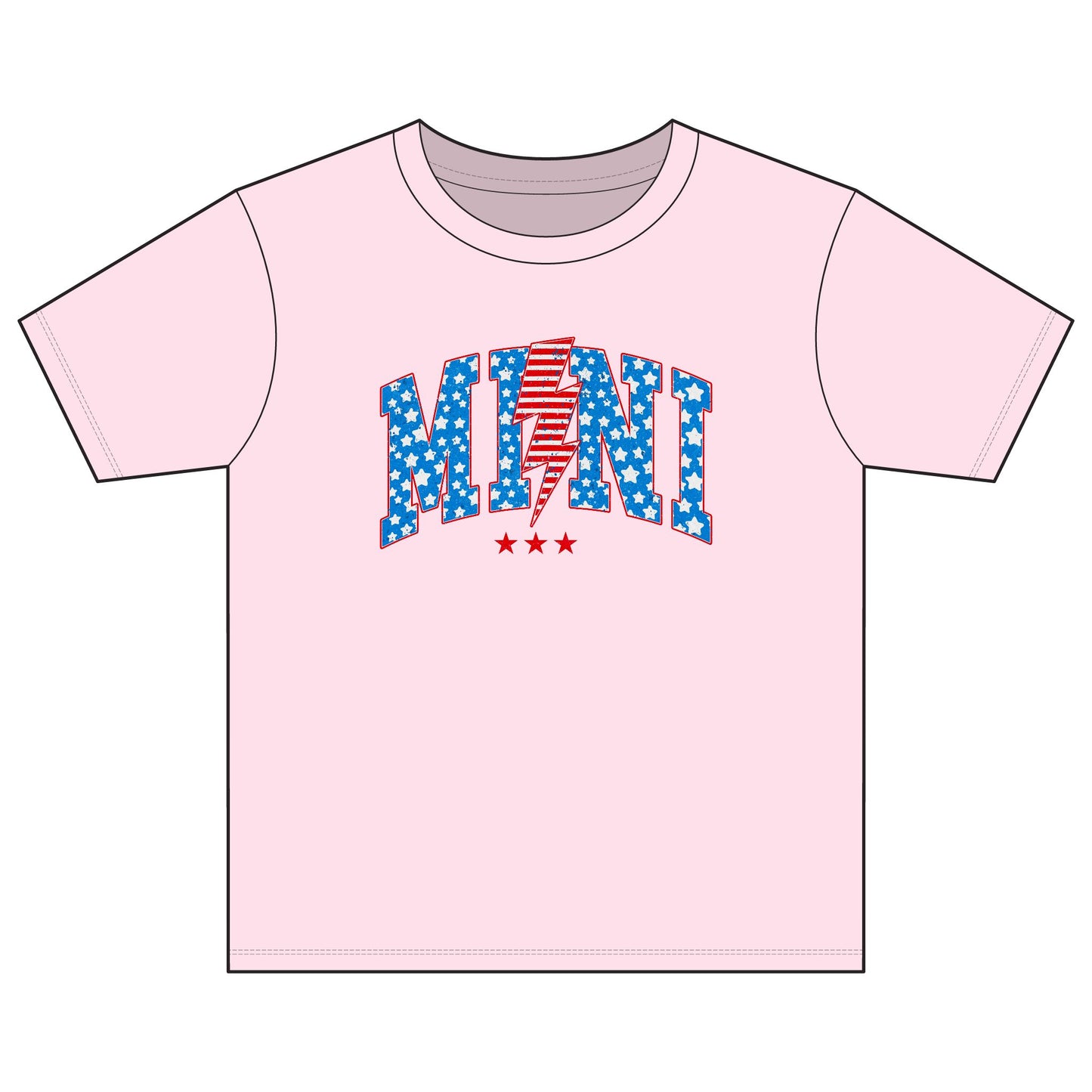 Youth Miami Flag Tee — Kids Patriotic Miami Florida Shirt