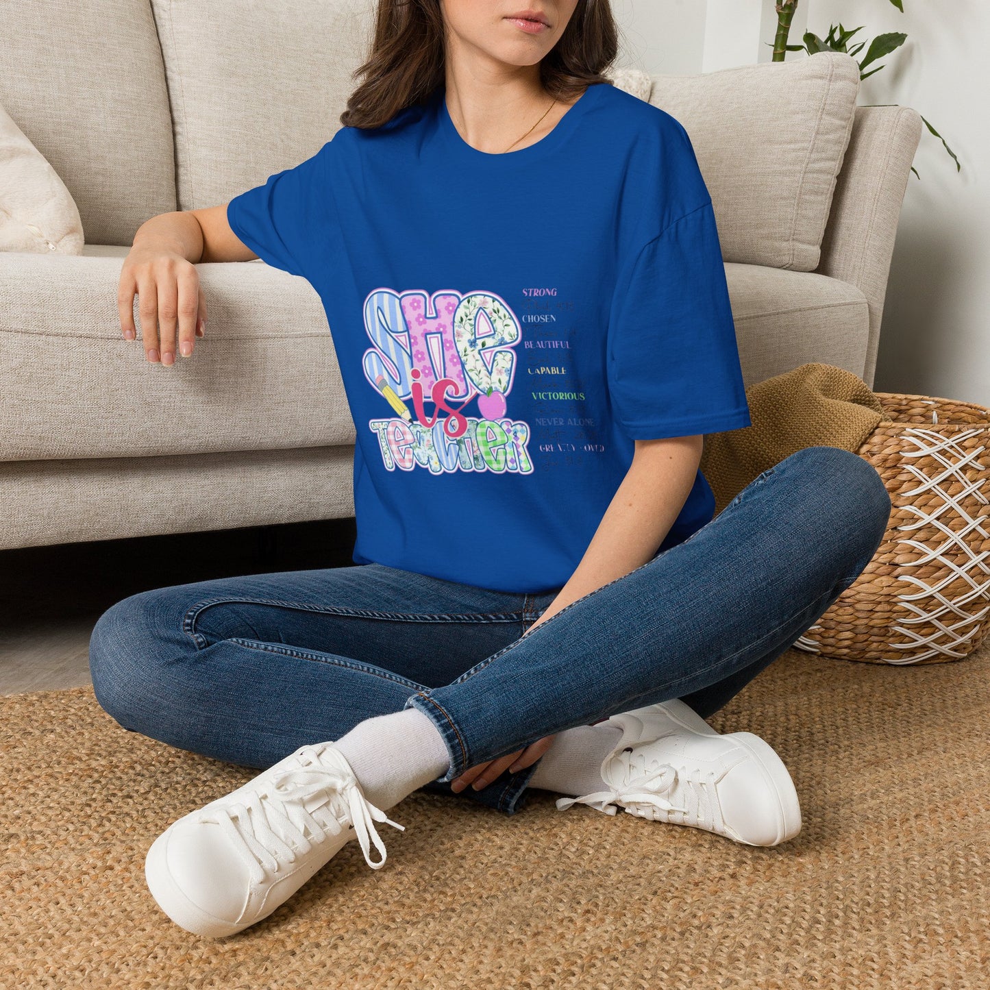 She Is Stronger Graphic T-Shirt