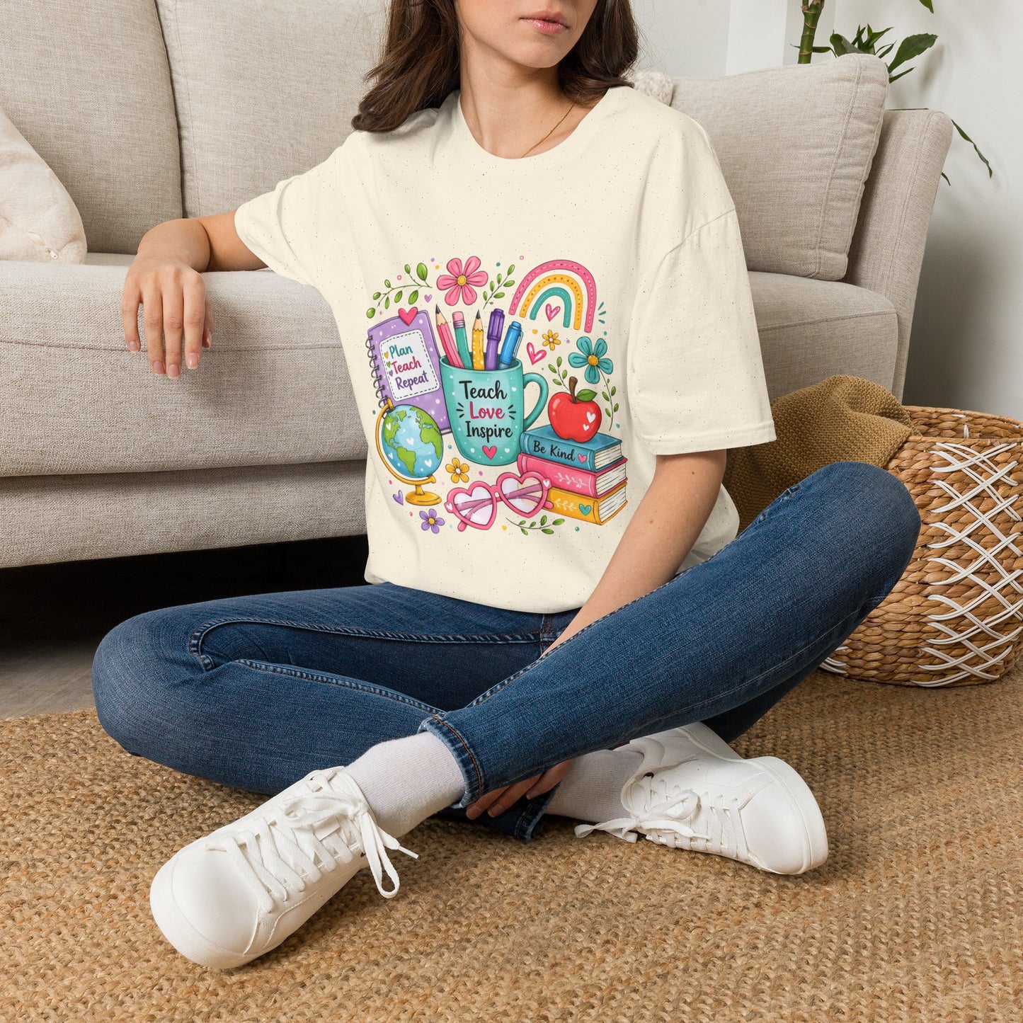 Teach Love Repeat T-Shirt