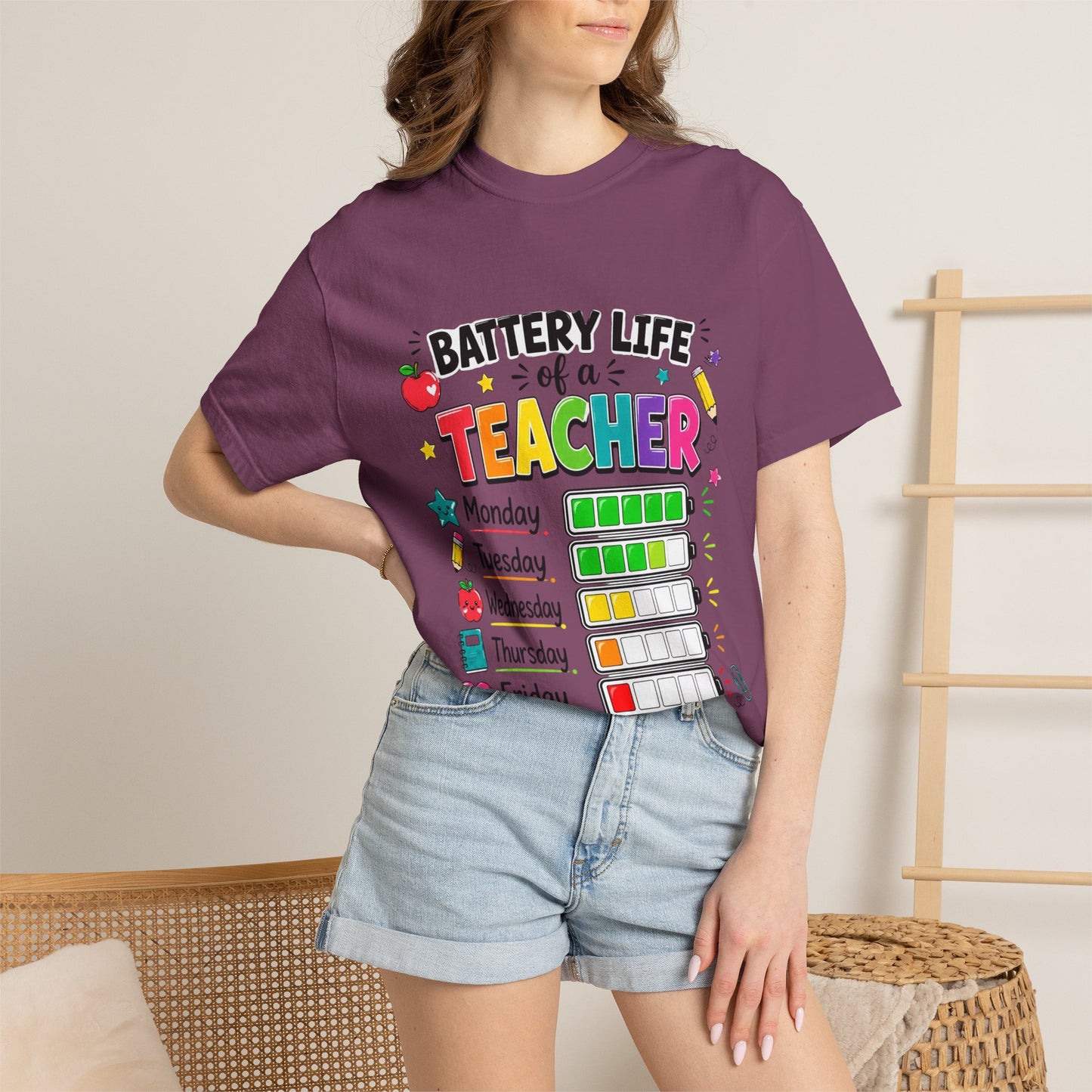 Teacher Battery Life T-Shirt
