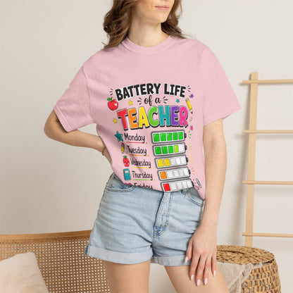 Teacher Battery Life T-Shirt