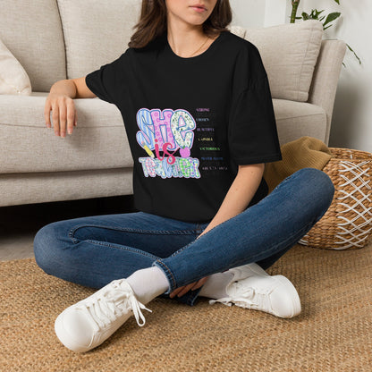 She Is Stronger Graphic T-Shirt