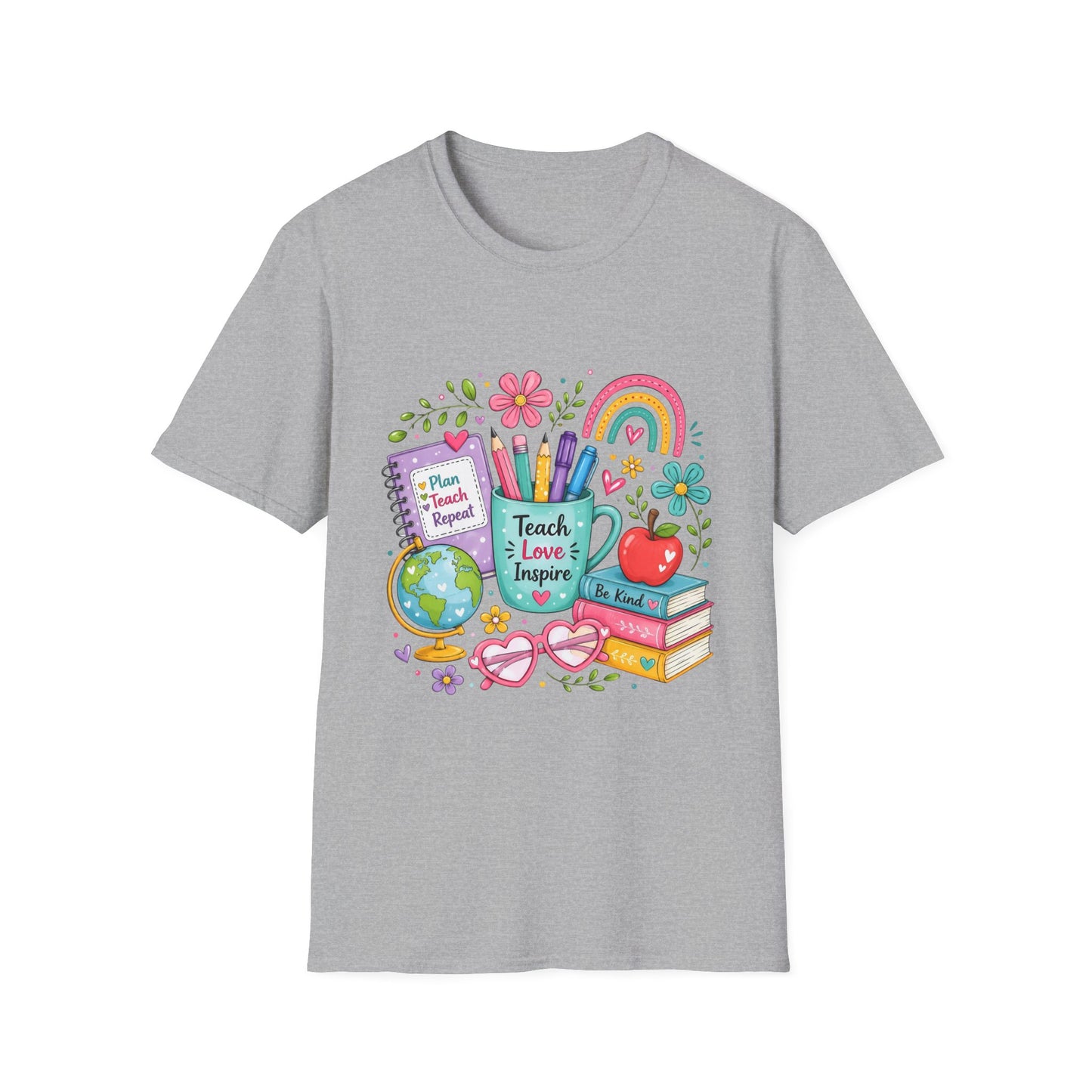 Teach Love Repeat T-Shirt