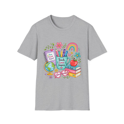 Teach Love Repeat T-Shirt