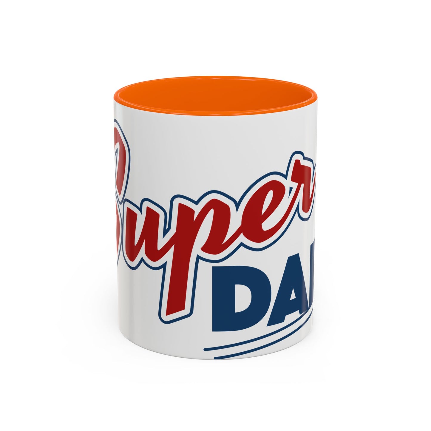 Super Dad Accent Coffee Mug — Father's Day Gift, 11/15oz