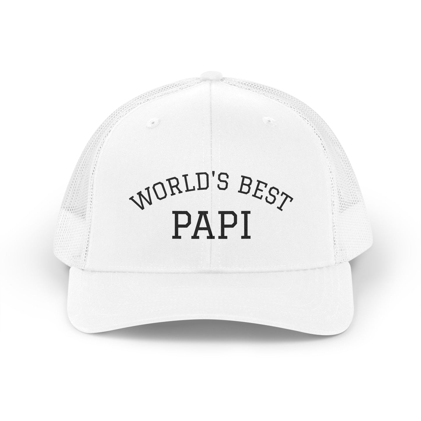 World's Best Papi Trucker Hat