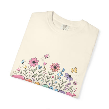 Teacher Floral Graphic T‑Shirt