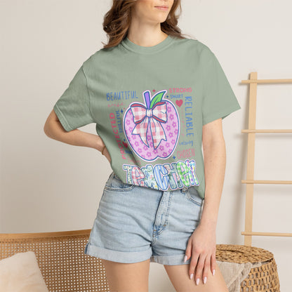 Teacher Apple T-shirt