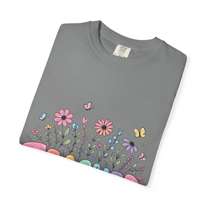 Teacher Floral Graphic T‑Shirt