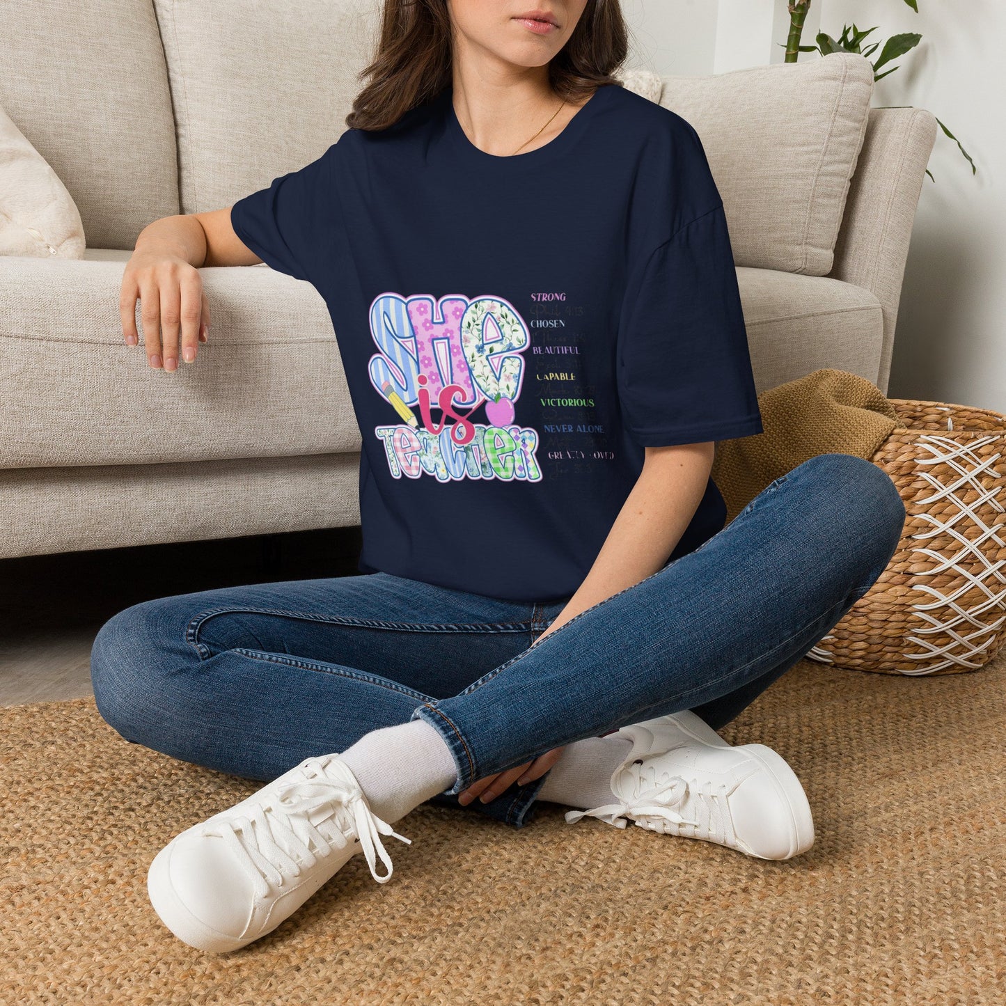 She Is Stronger Graphic T-Shirt