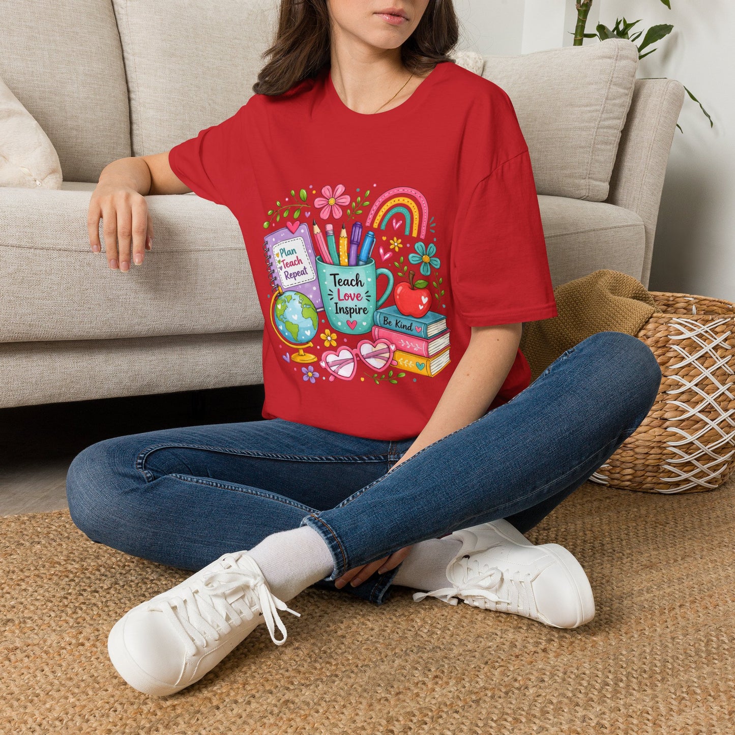 Teach Love Repeat T-Shirt