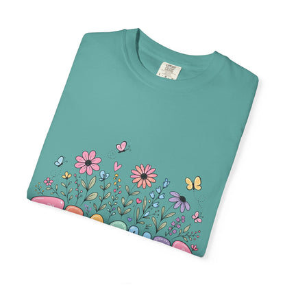 Teacher Floral Graphic T‑Shirt