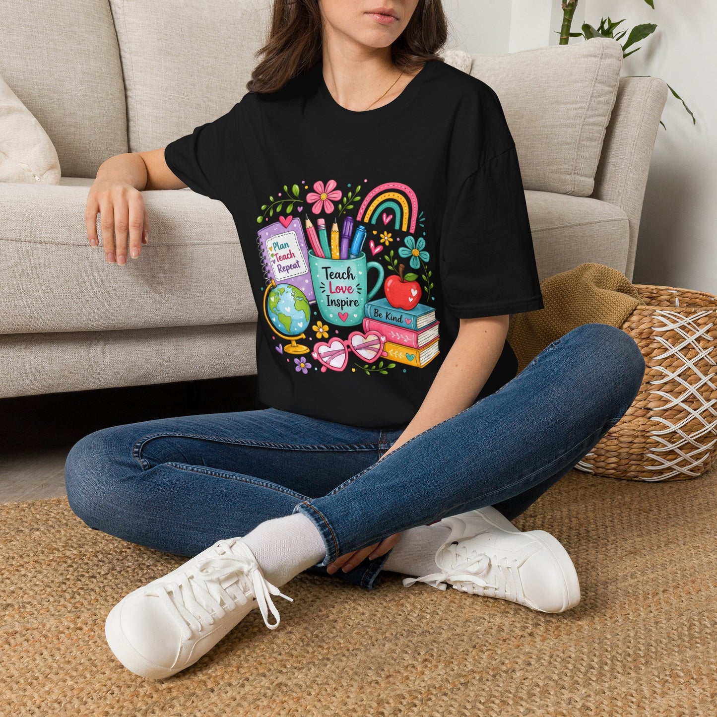 Teach Love Repeat T-Shirt