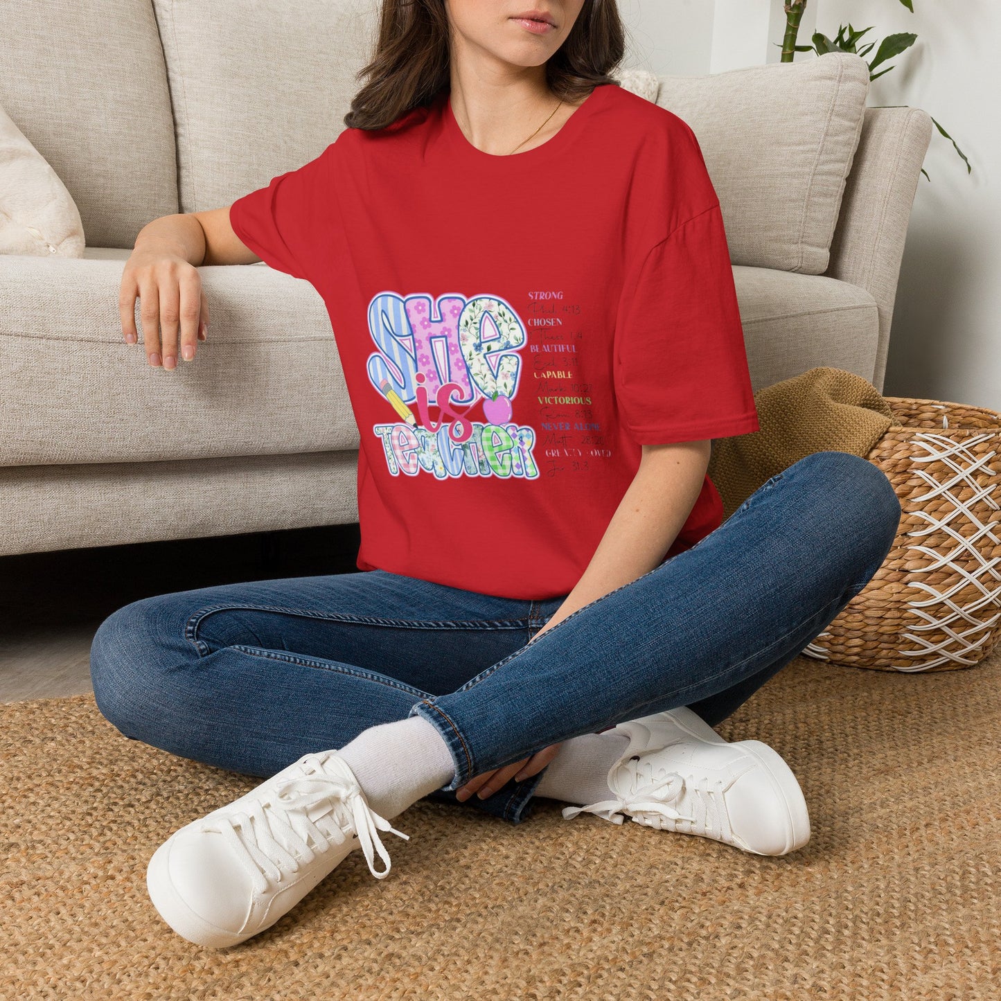 She Is Stronger Graphic T-Shirt