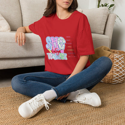 She Is Stronger Graphic T-Shirt
