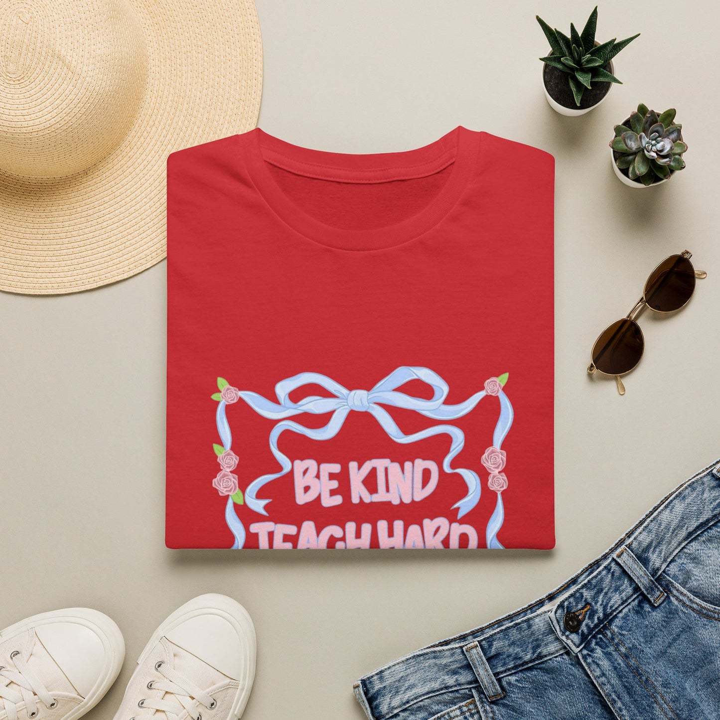 Be Kind, Teach Hard, Love Louder Teacher T-shirt