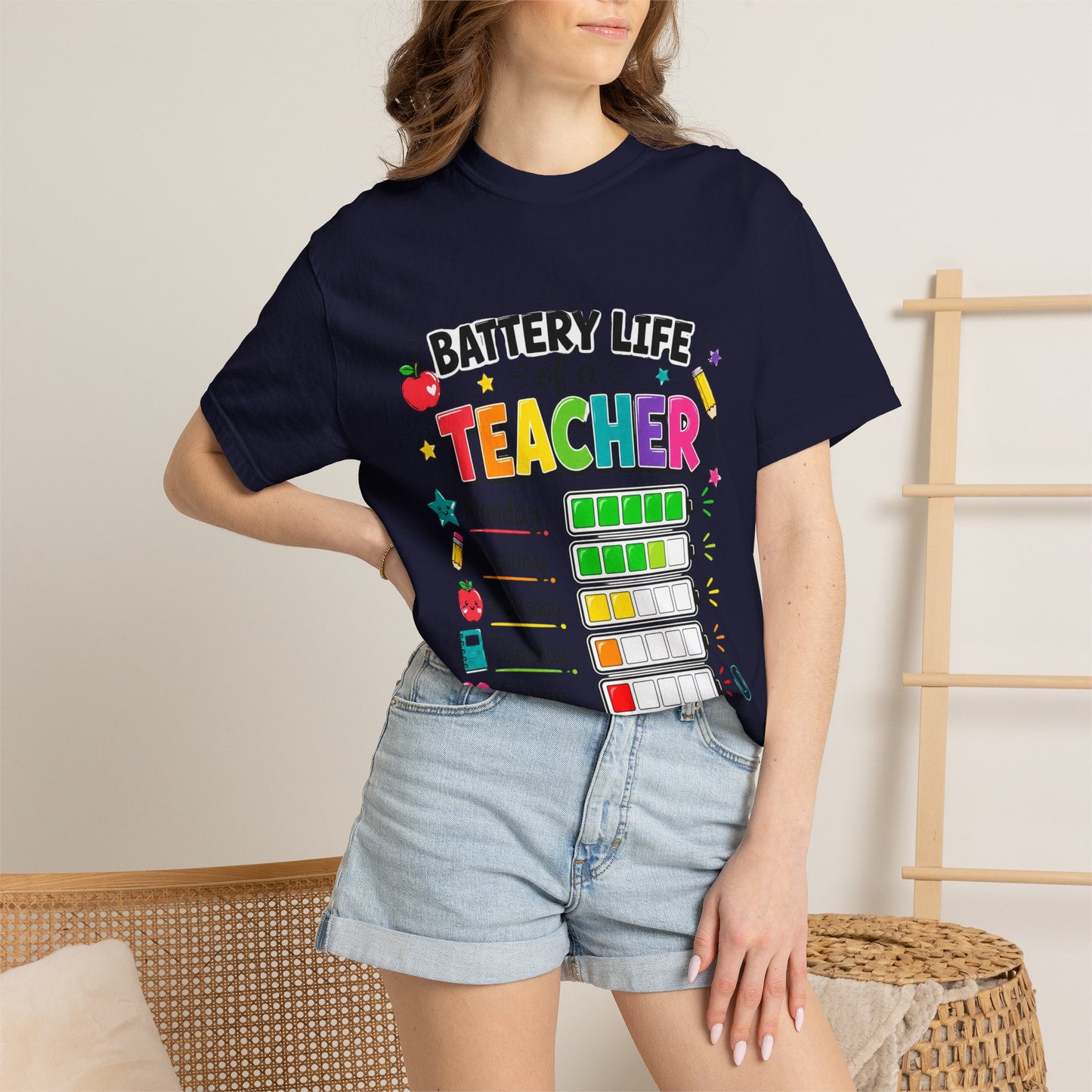 Teacher Battery Life T-Shirt