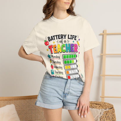 Teacher Battery Life T-Shirt