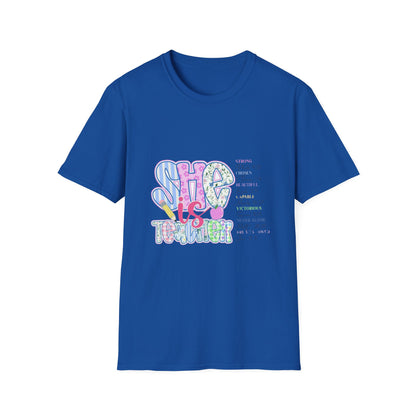 She Is Stronger Graphic T-Shirt