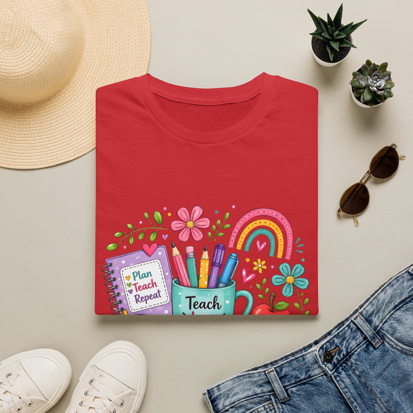 Teach Love Repeat T-Shirt